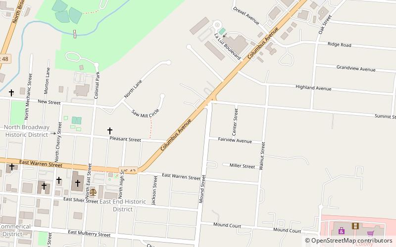 Mohrman-Jack-Evans House location map