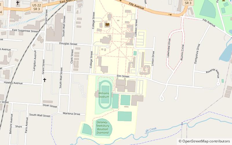 Wilmington College location map