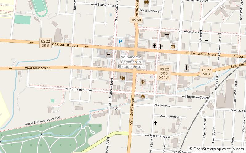 Murphy Theatre location map