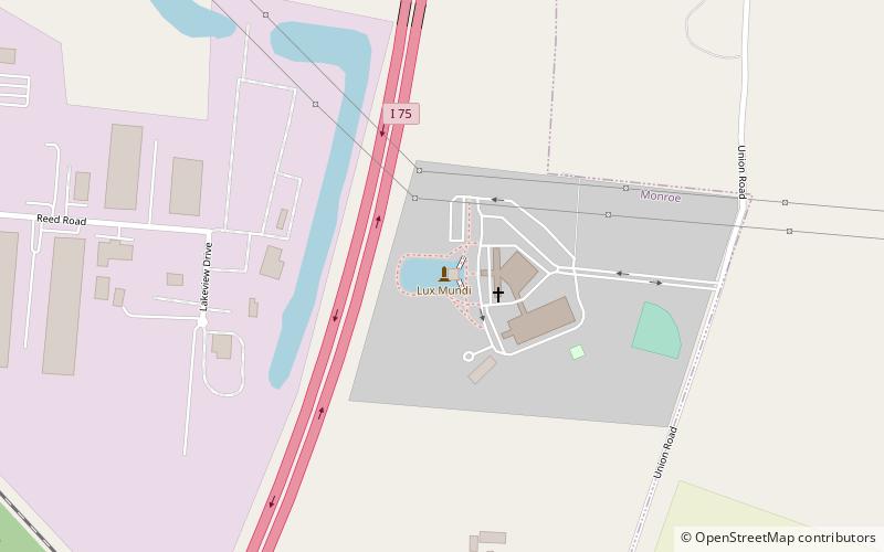 Lux Mundi Statue location map