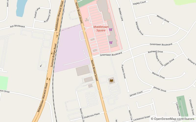 Greenlawn location map