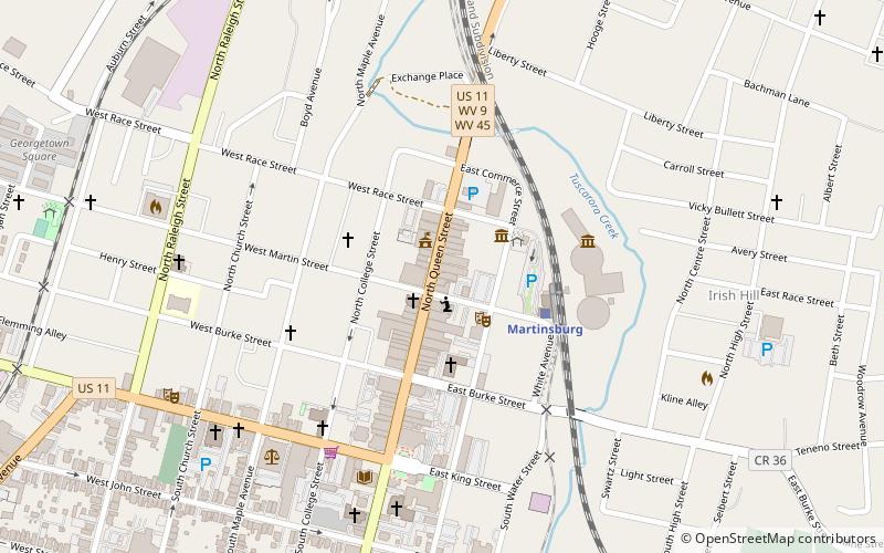 queen street gallery martinsburg location map