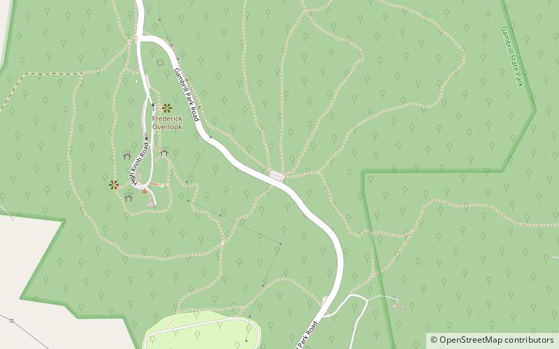 Catoctin Trail location map