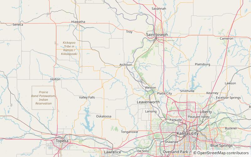 St. Patrick's Catholic Church location map