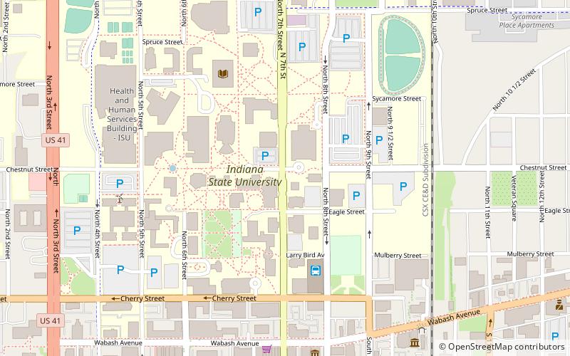 Emeline Fairbanks Memorial Library location map