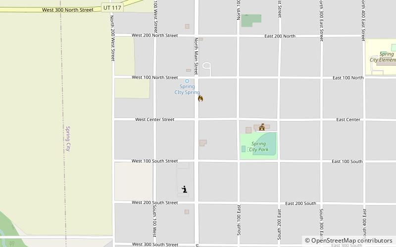 Spring City location map