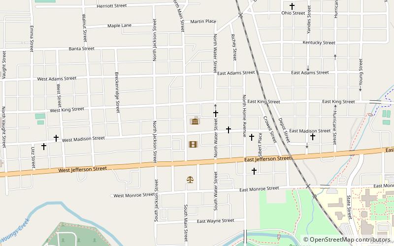 Johnson County Museum of History location map