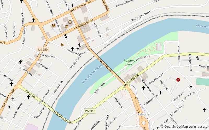 Jefferson Street location map
