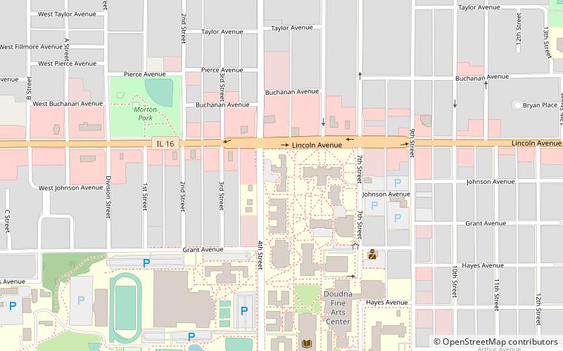 Pemberton Hall location map