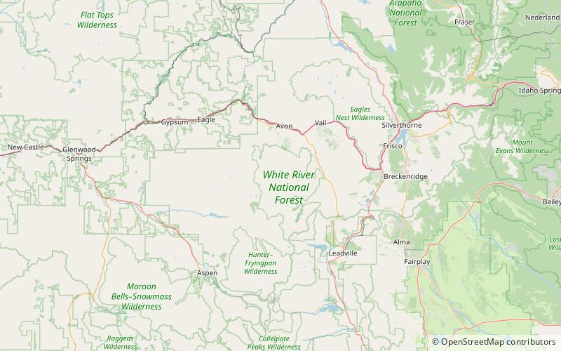 Mount Jackson location map