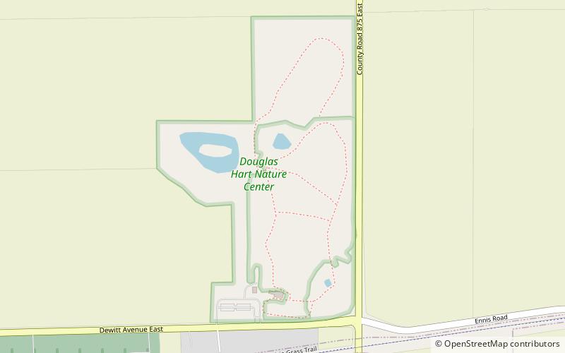 Douglas-Hart Nature Center location map