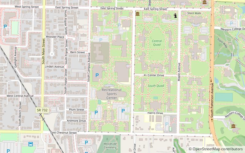 Goggin Ice Center location map