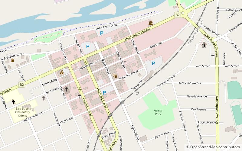 Historic Oroville State Theatre location map