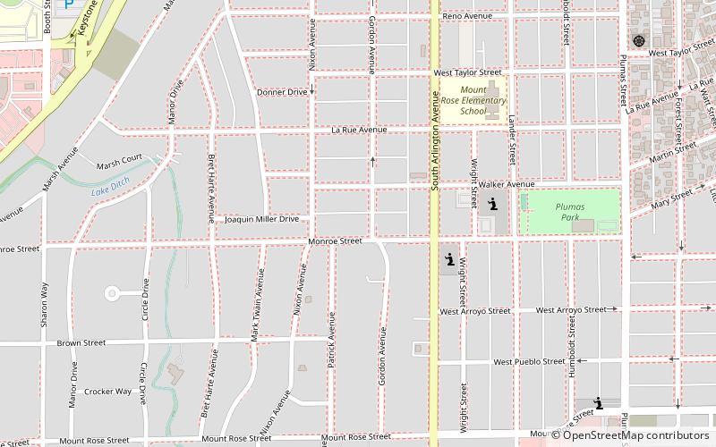 W.E. Barnard House location map