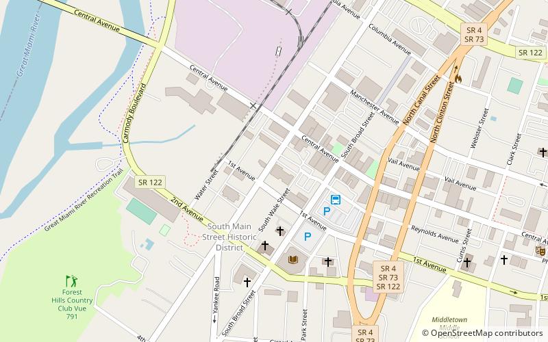 Sorg Opera House location map