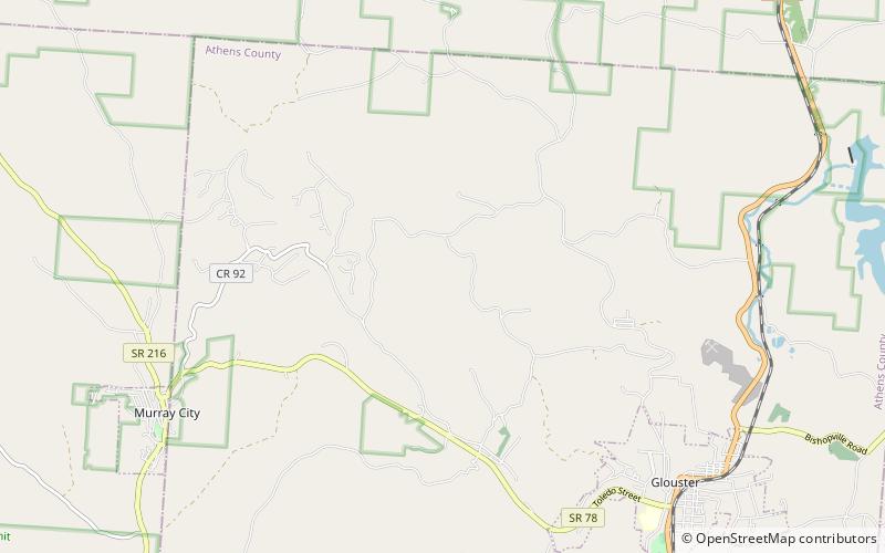 Trimble Township Community Forest location map