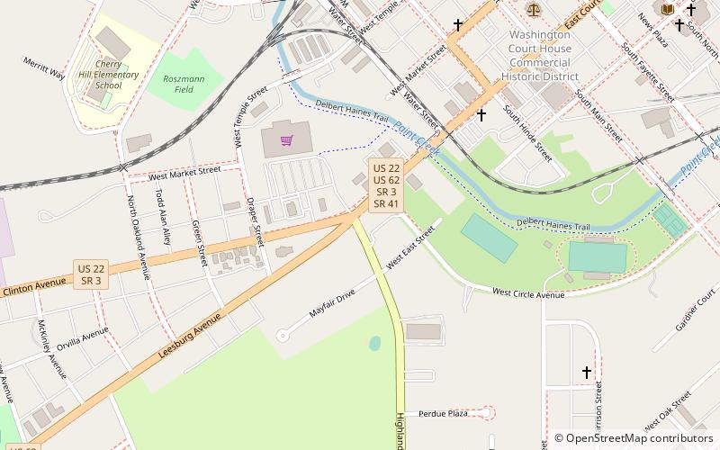 Robinson-Pavey House location map