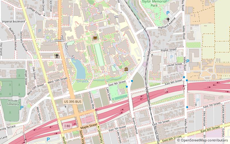 Morrill Hall location map