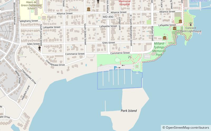 Martha Lewis location map