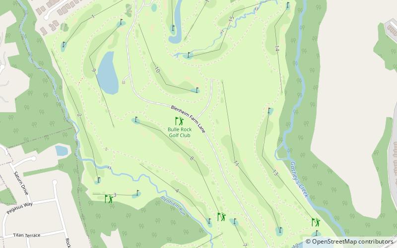 Bulle Rock Golf Course location map