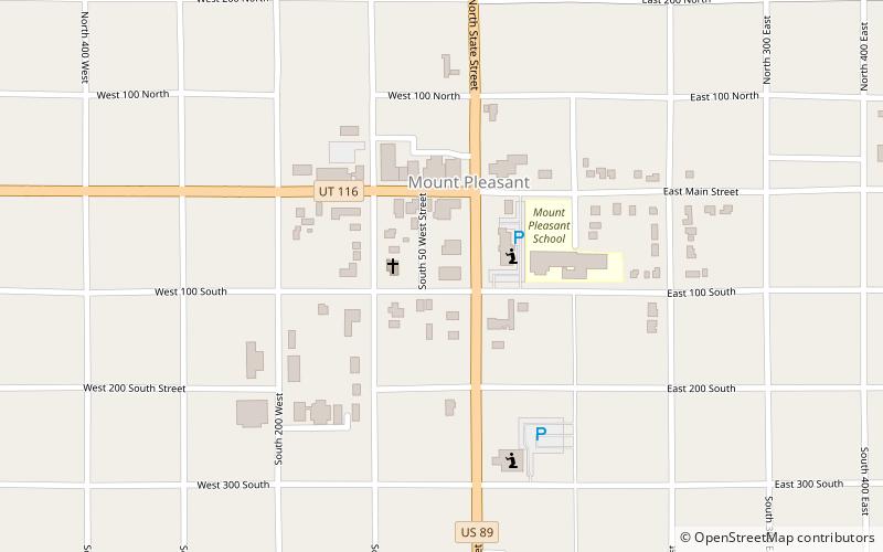 Wasatch Academy location map