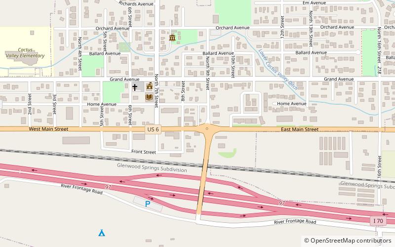 Silt location map