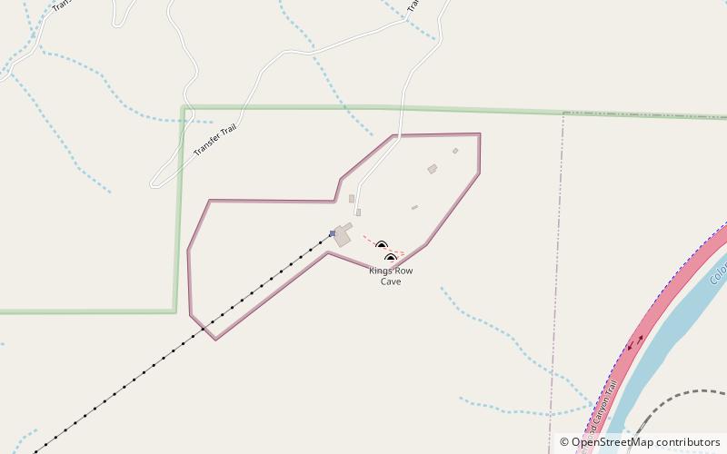 Glenwood Caverns Adventure Park location map