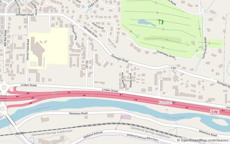 Johnson Park Mini Golf location map