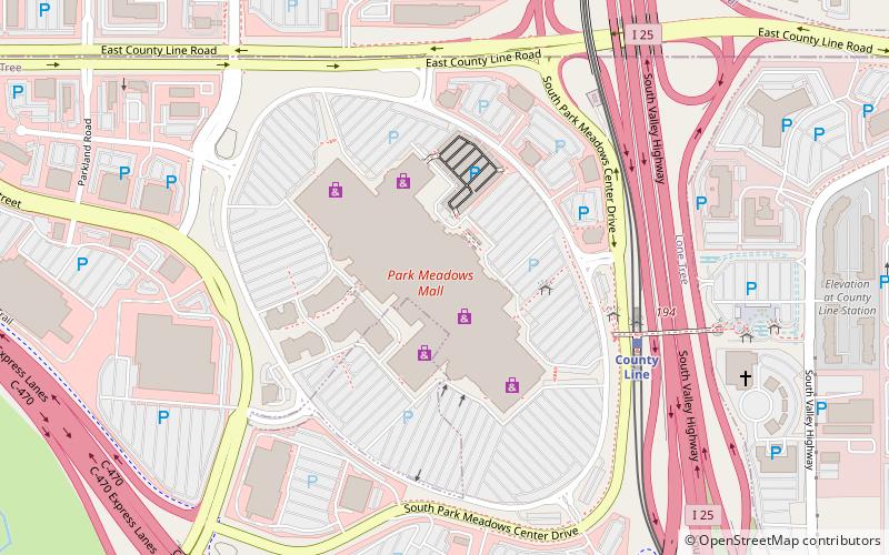 Park Meadows location map