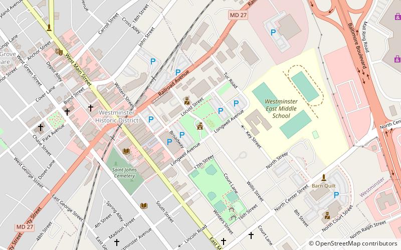 Art In The Park At Westminster City Hall location map