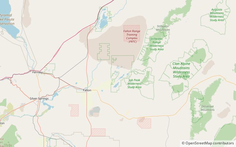 Stillwater National Wildlife Refuge location map