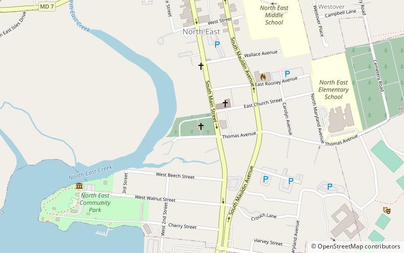 St. Mary Anne's Episcopal Church location map