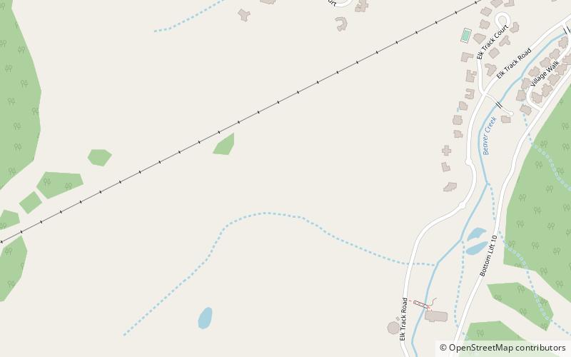 Beaver Lake Trail location map