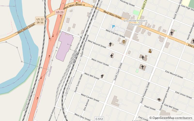 Ansel T. Walling House location map