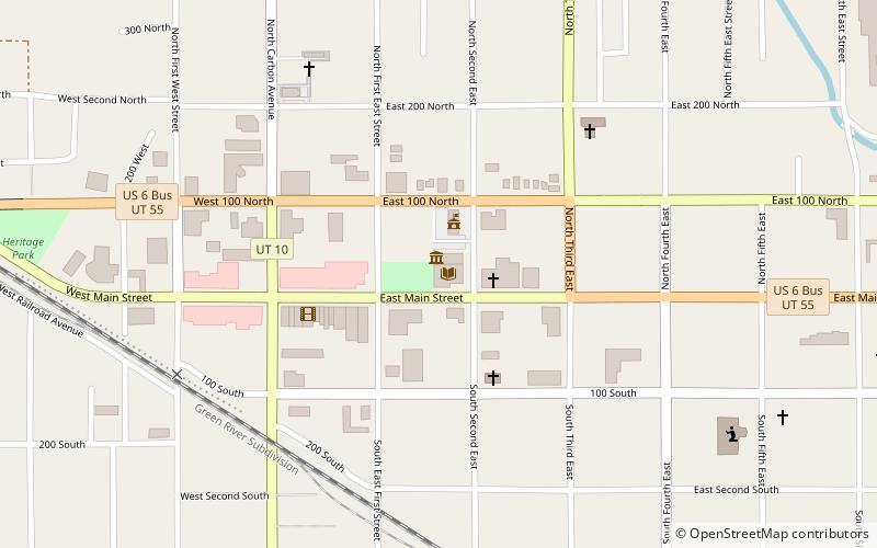 Price City Library location map