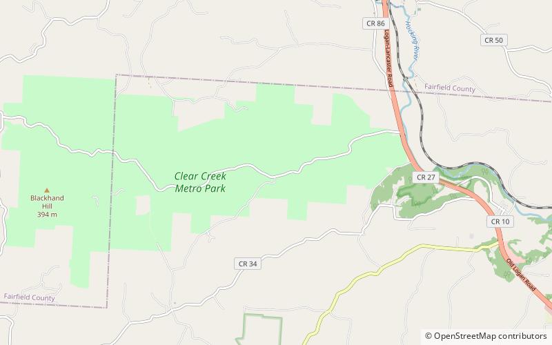 Camp Wyandot location map