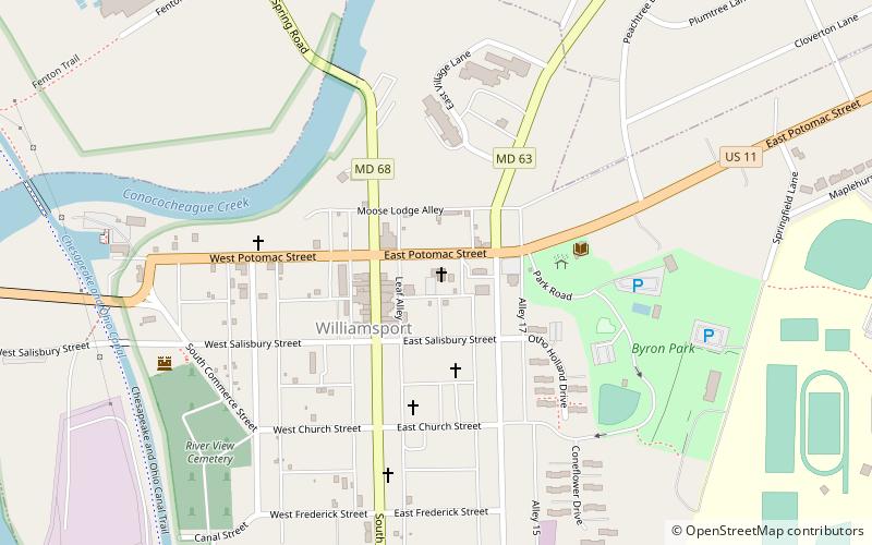 St. Augustine's Catholic Church location map