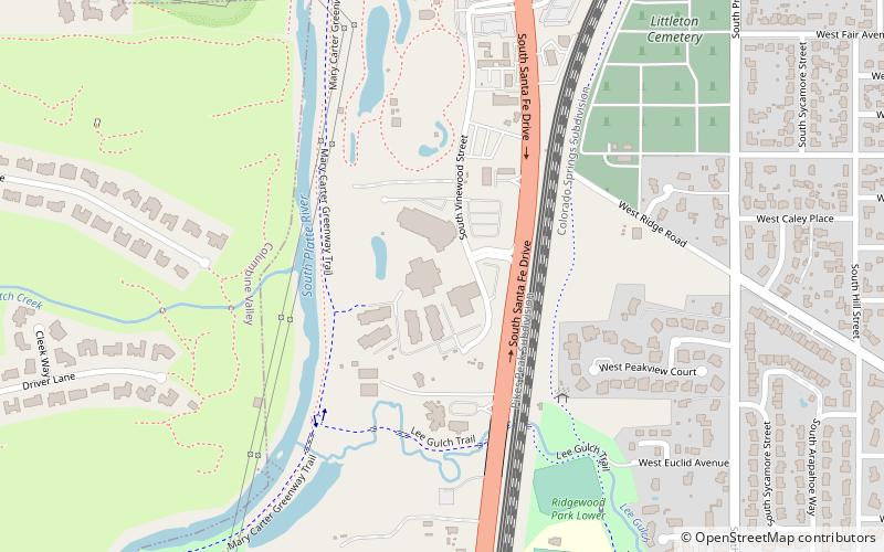 Denver Seminary location map