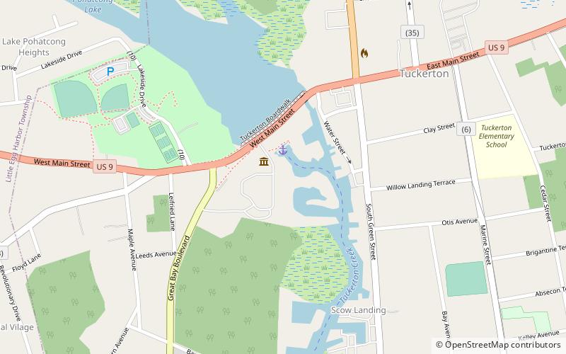 Tuckerton Seaport location map