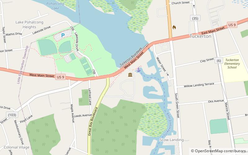 Bartlett-Rockhill-Bartlett House location map
