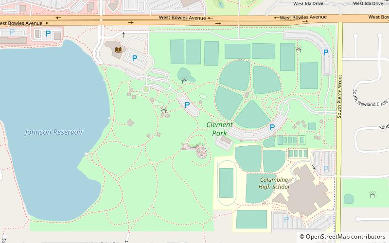 Clement Park location map