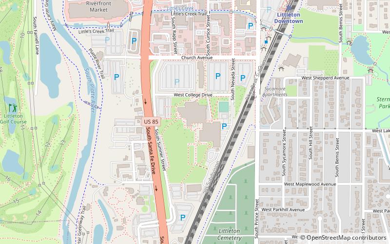 Arapahoe Community College location map