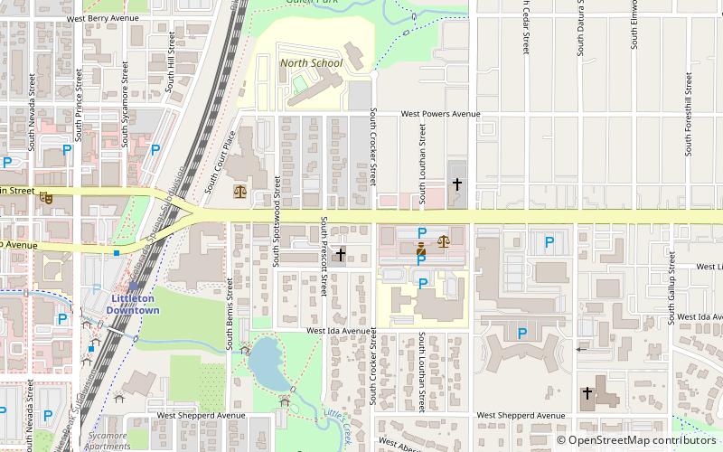 Knight-Wood House location map