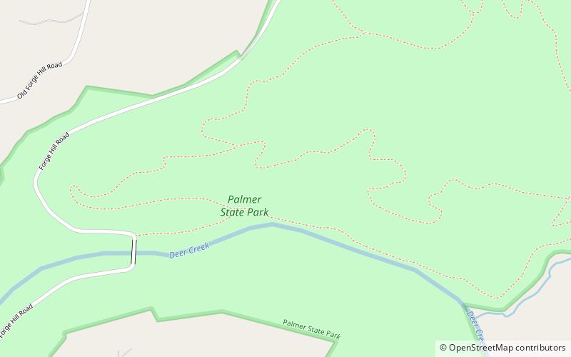palmer state park location map