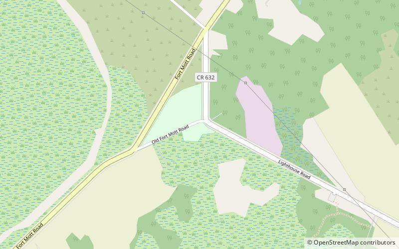 Finns Point Range Light location map