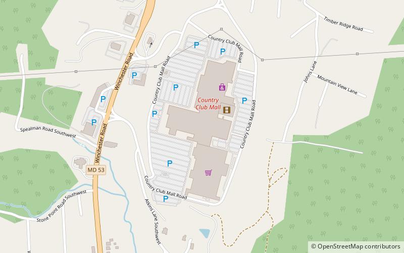 Country Club Mall location map