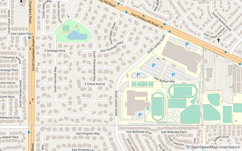 Melvin School location map