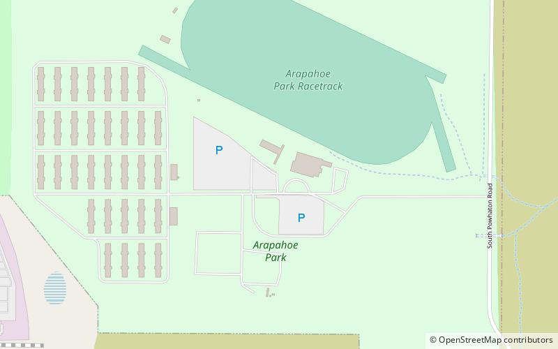 Arapahoe Park location map