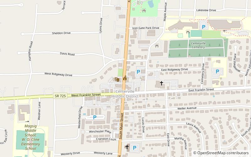town hall theatre centerville location map