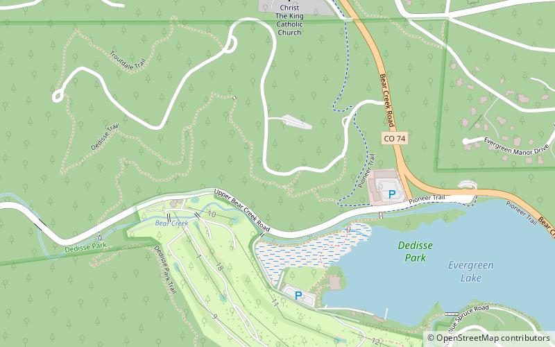 Dedisse Park location map